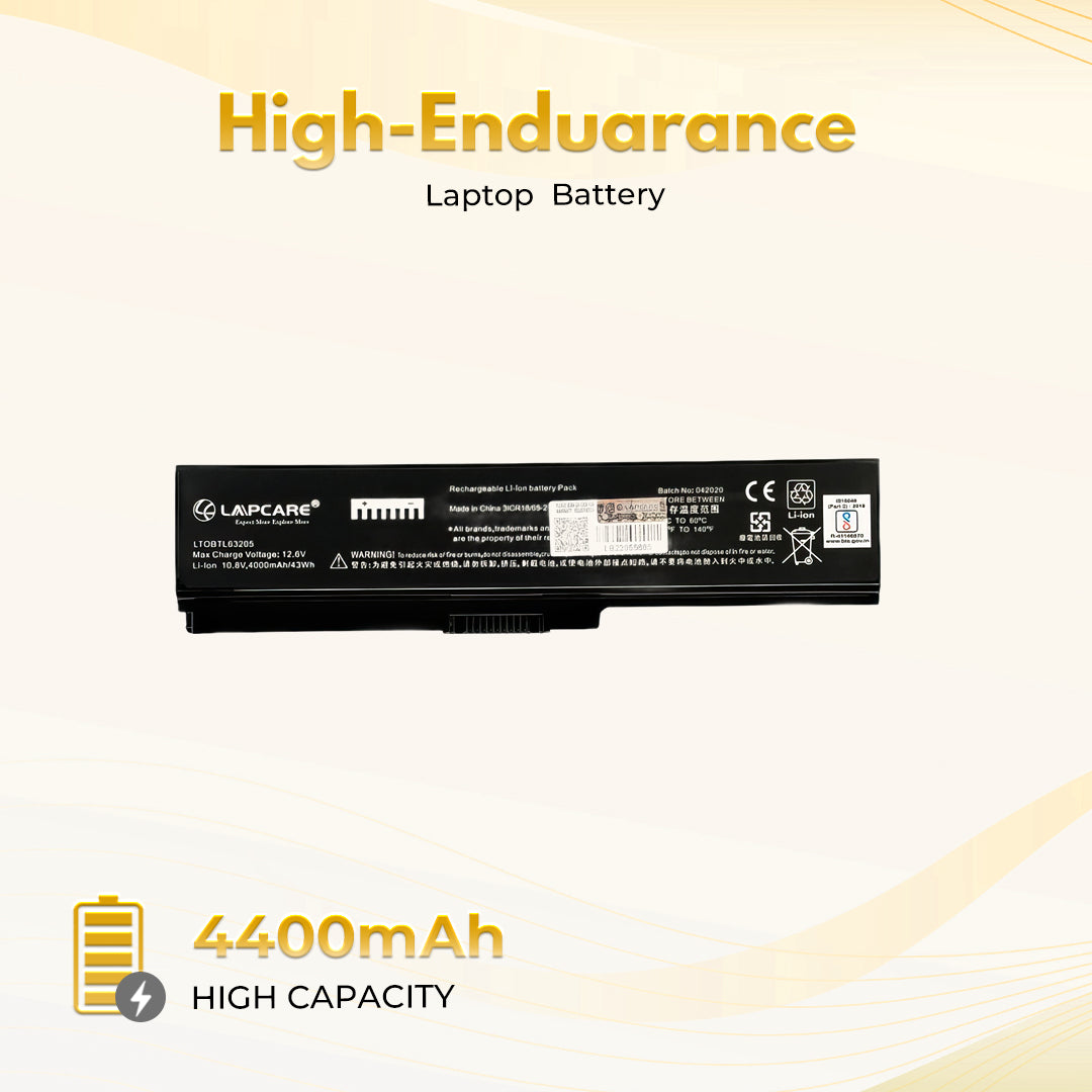 Laptop Compatible Battery For L600 6C