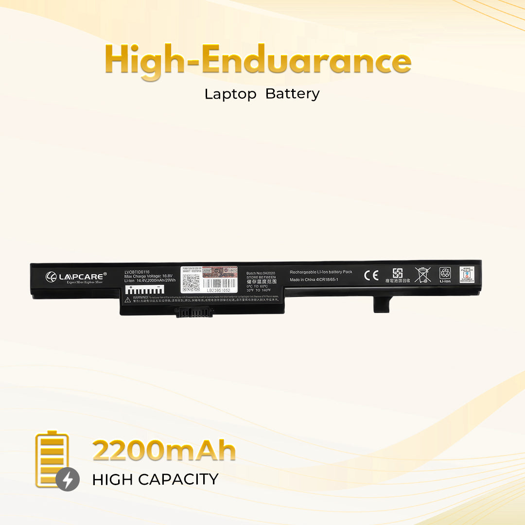 Laptop Compatible Battery For Lenovo IdeaPadå B50-30, B40-70 (L13L4A01) 4C