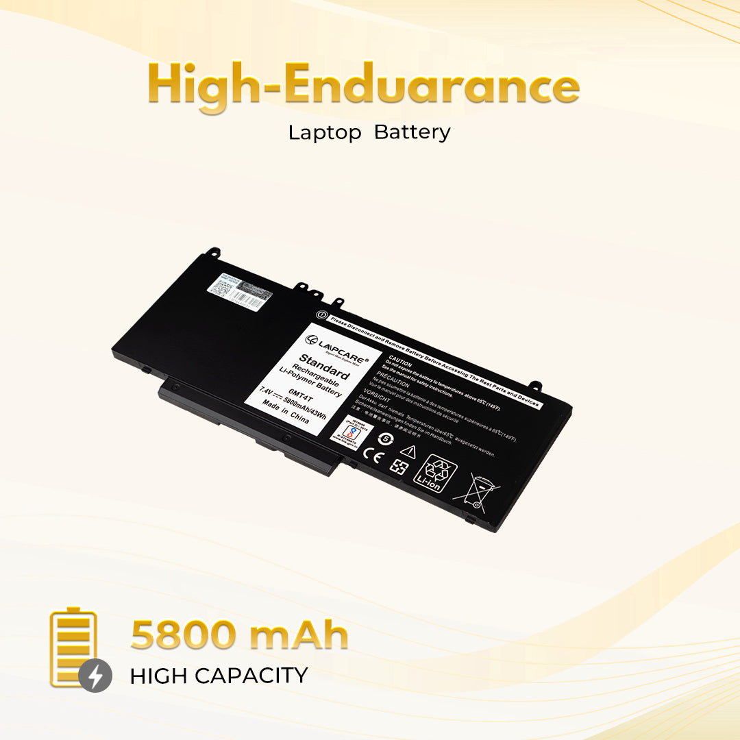 Laptop Compatible Battery For Dell E5470 / E5570 / E5550 /E5570 / 7V69Y 4cell (6MT4T)