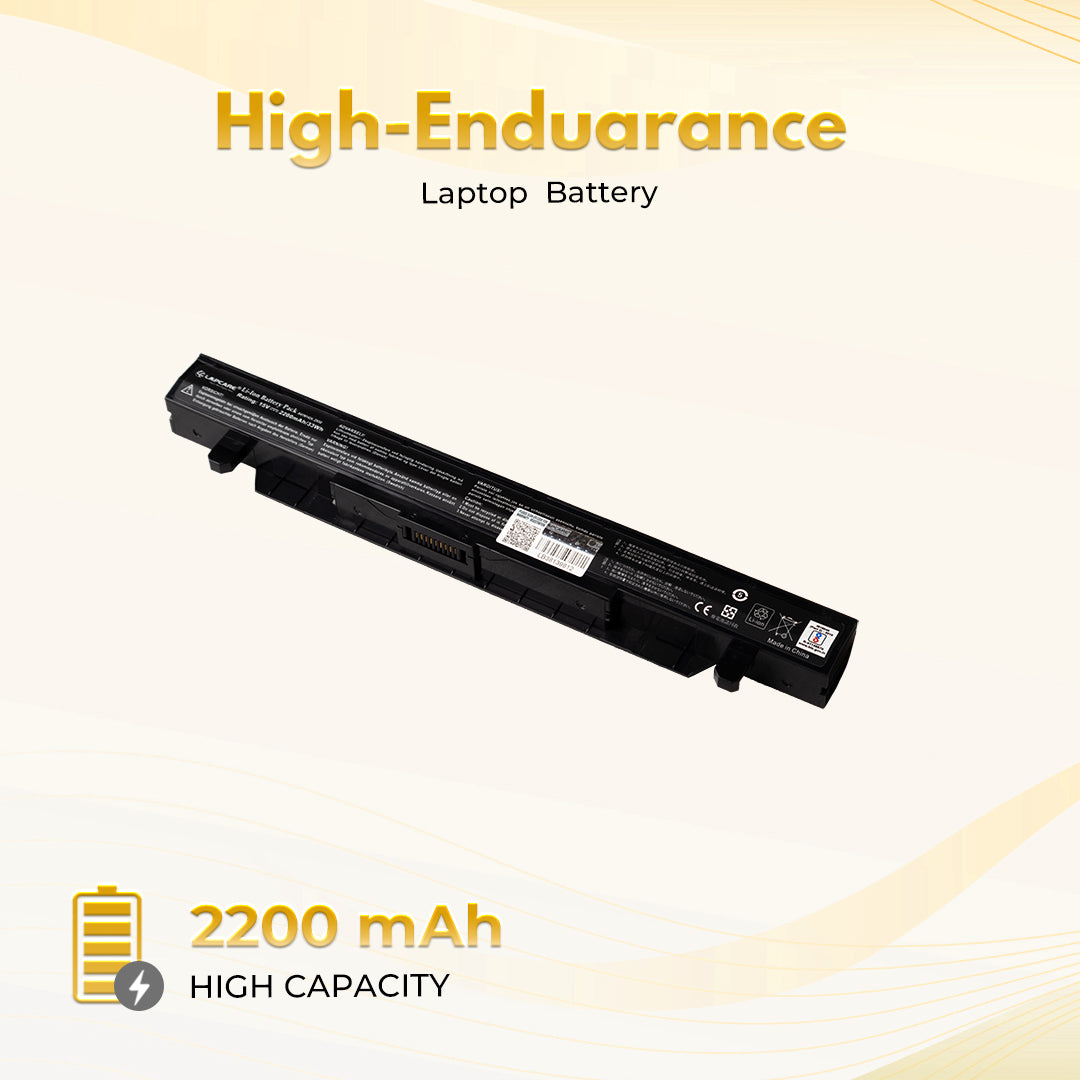 Laptop Compatible Battery For Asus Rog GL552, ZX50V, JX4200, JX4720, FX-Plus, FX-Pro (A41N1424)