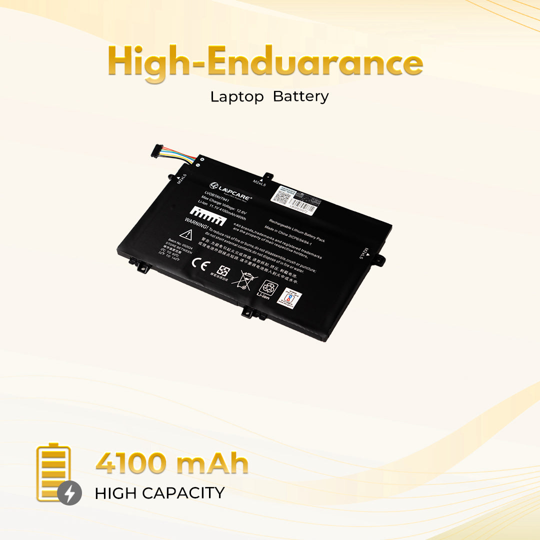 Laptop Compatible Battery For Lenovo L480/L580 -01AV466/01AV463