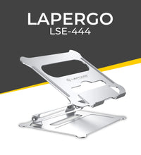 LAPERGO Foldable Aluminum Laptop/Notebook Riser (LSE-444)