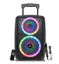 LAPSONIC Portable 30W wireless Trolley Speaker with Wired Mic