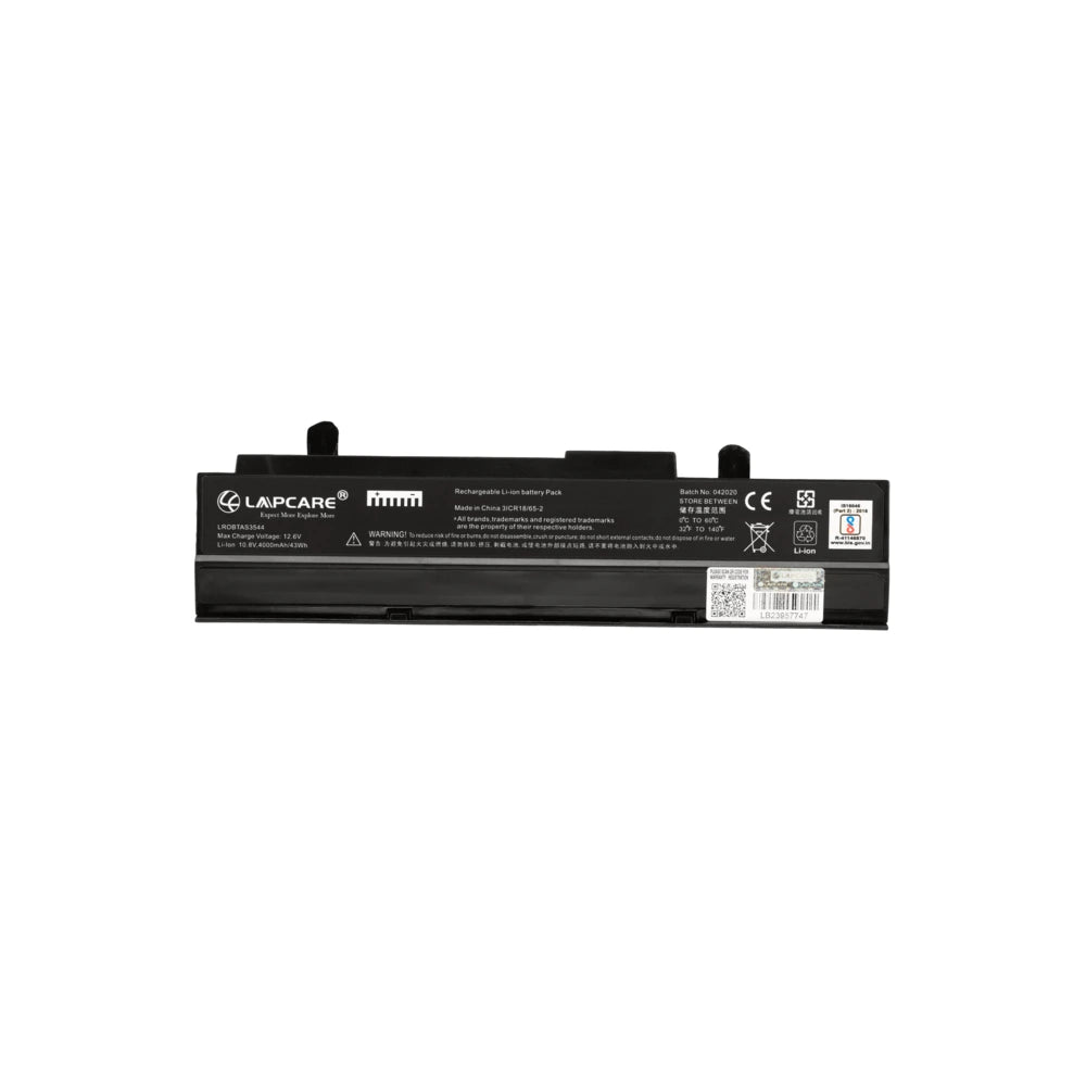 Lapcare - Compatible Lithium-ion Battery For Asus S1015 Black 6C