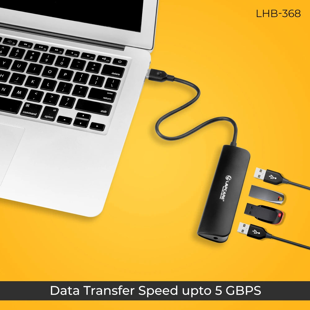 Lapcare USB 3.0 4 Port HUB with 30cm Cable