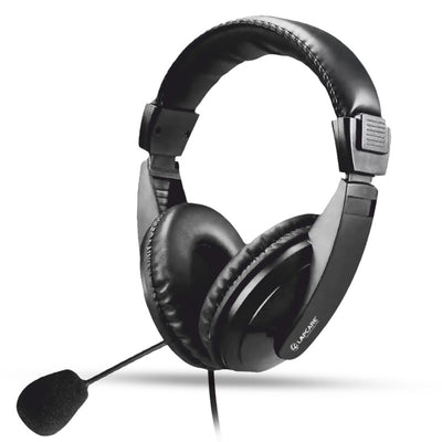 LAPCARE MULTIMEDIA USB WIRED HEADSET WITH MIC LHP-400