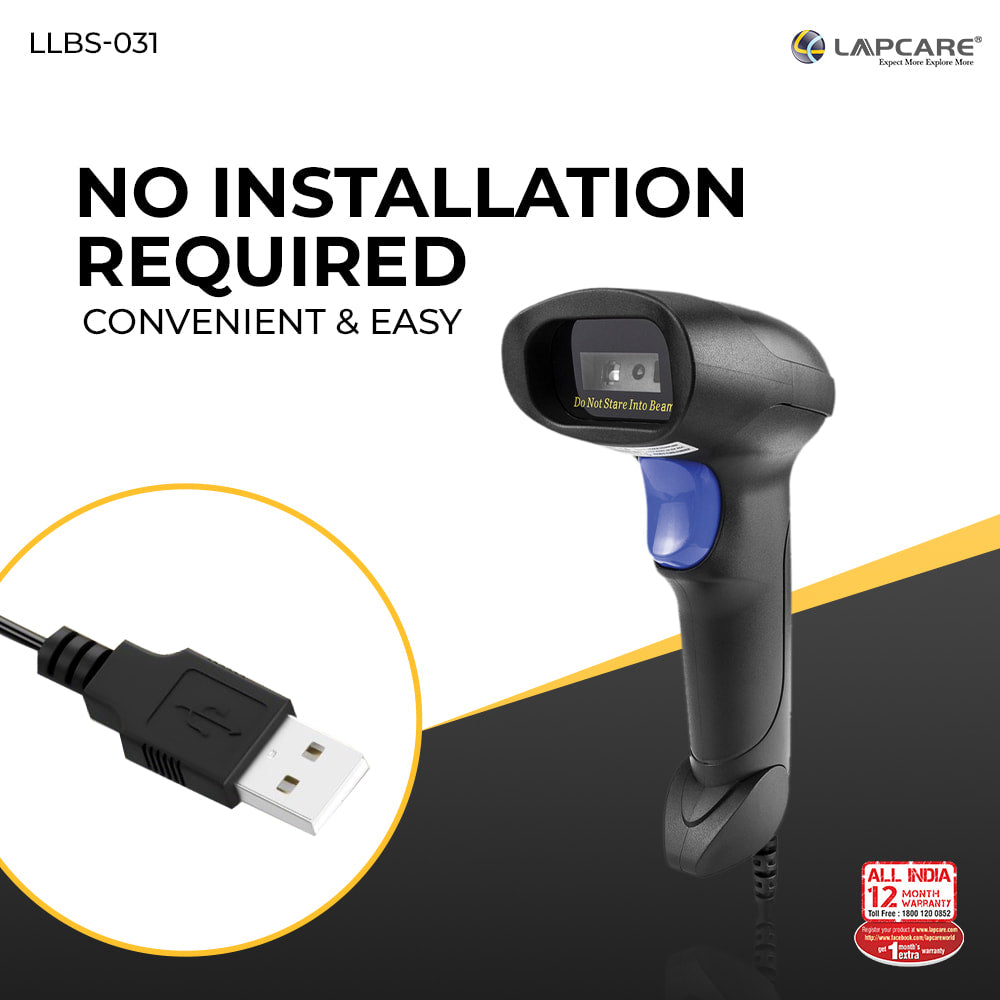 2D WIRED CMOS BARCODE SCANNER (LLBS-031)