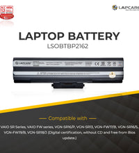 Laptop Compatible Battery For VGP-BPS13 (Black) 11.1v 4400mah