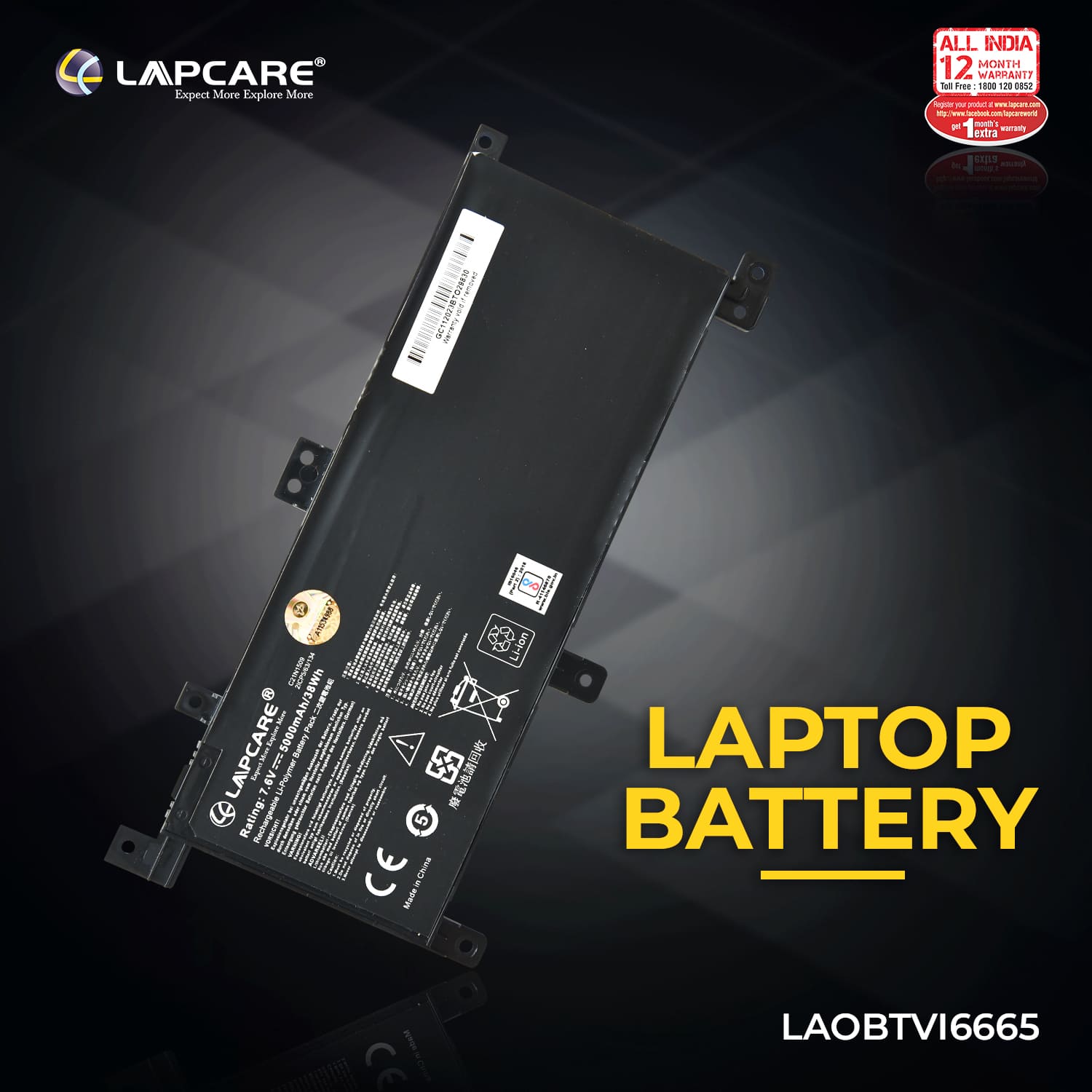 Laptop Compatible Battery For Vivobook X556UA Series 2C (C21N1509)