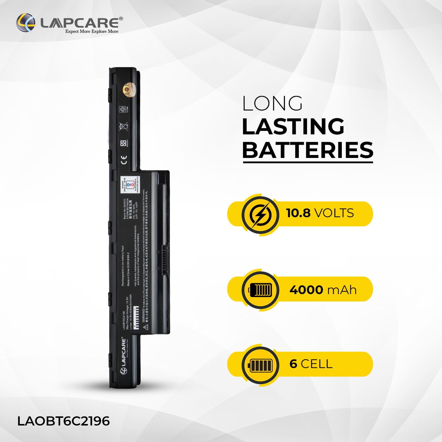 Laptop Compatible Battery For Aspire 4741/TM 4740 6C