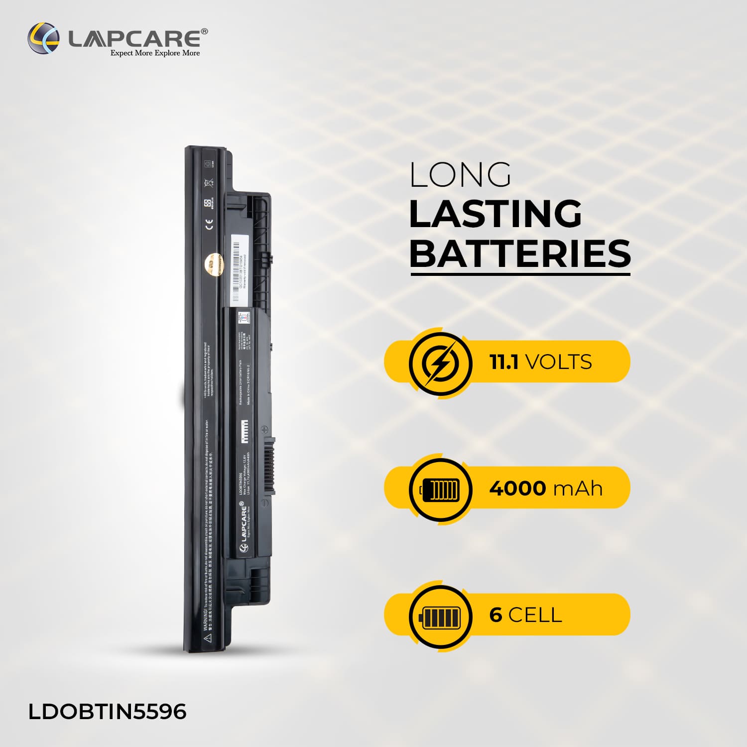 Laptop Compatible Battery For 3521 6C