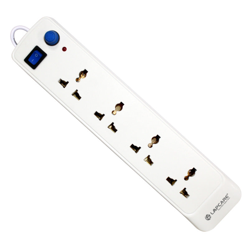 4 Way Power Extension Board with Single Switch and Fuse 2Mtr cable (LAPEX-132)