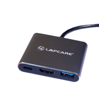 Lap-C 3 in 1 extended Travel Docking Station (USB | PD | HDMI)