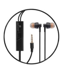 WOOBUDS V wired Earbuds with inbuilt MIC- Black (LBD-303)