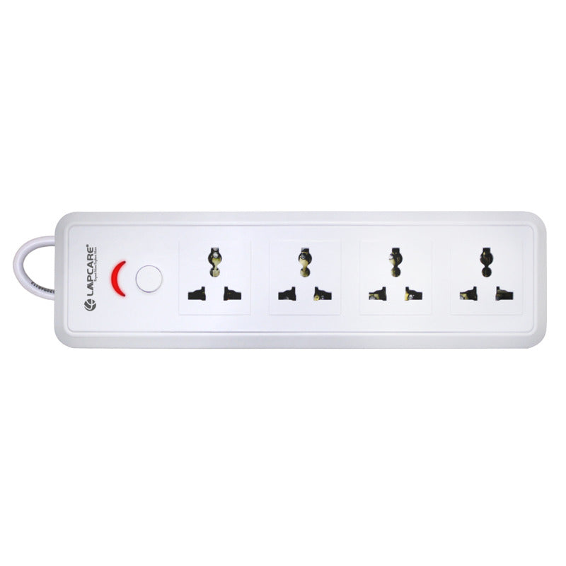 4 way extension board with Single Switch 2Mtr cable (LAPEX-123)