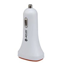 30W Car Charger with 2 USB Ports- White