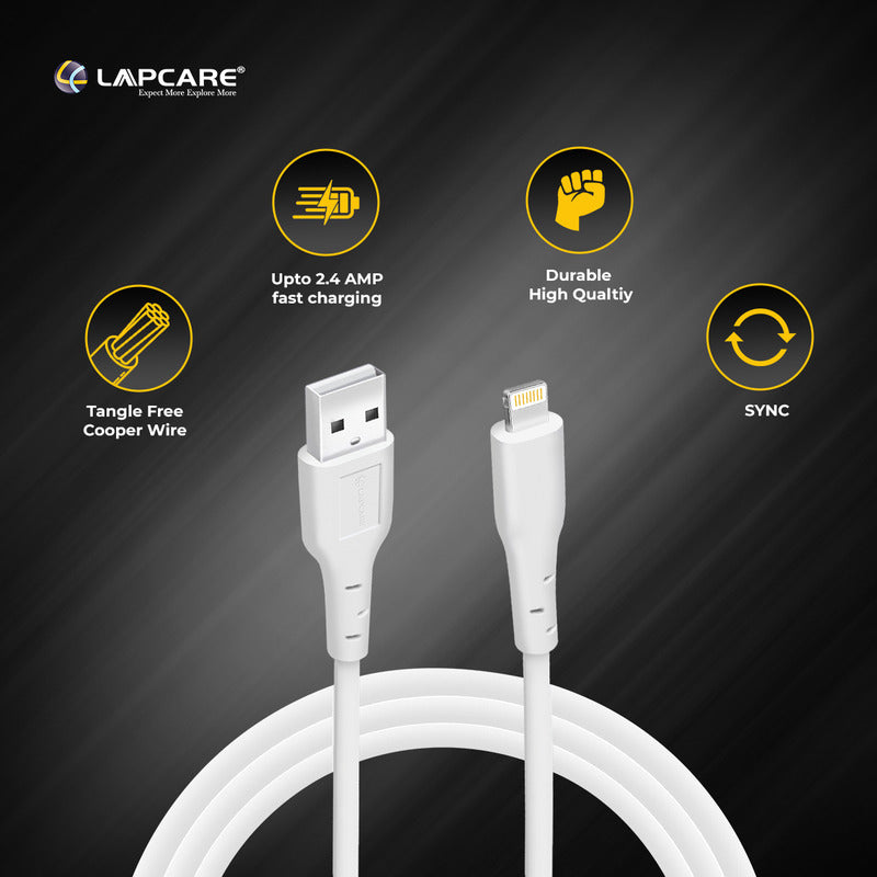 datacable USB A to Lightning Cable (1M PVC)