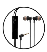 WOOBUDS IV wired Earbuds with inbuilt MIC- Grey (LBD-204)