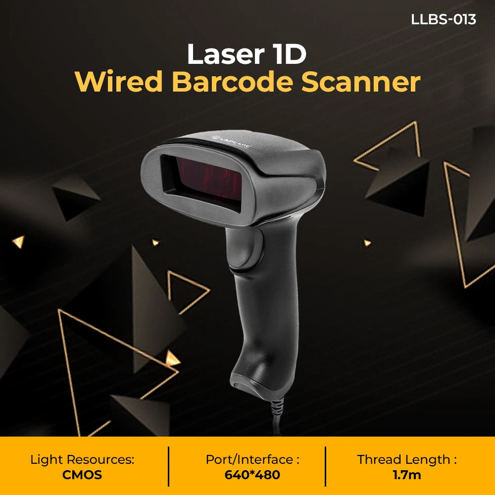 1D WIRED BARCODE SCANER LLBS-013