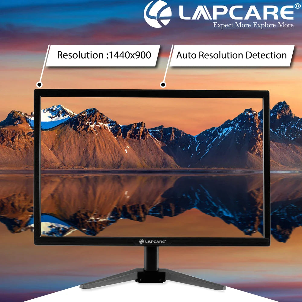 19" LED Monitor - (48.26CM) VGA & HDMI (LM195WDH)