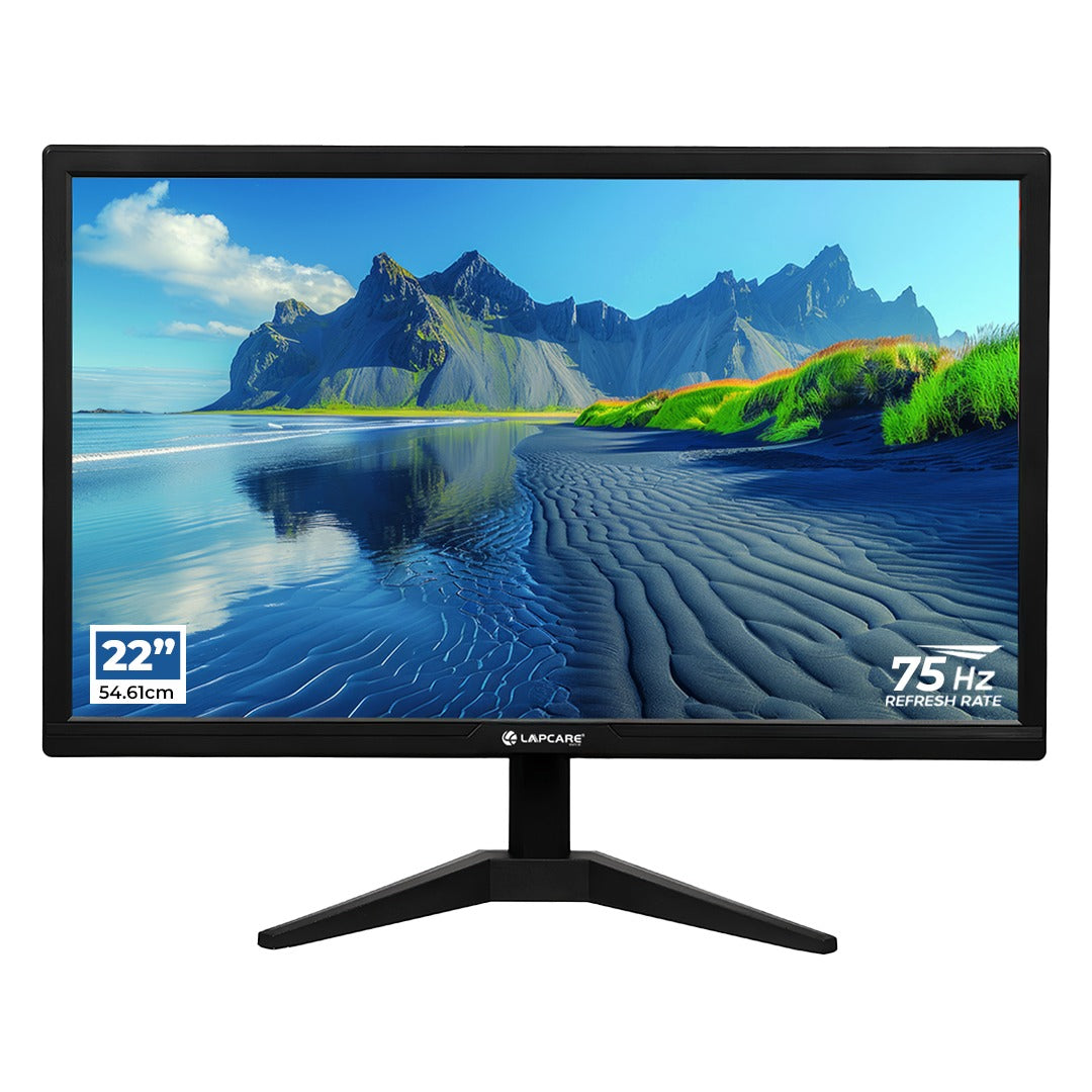 ZOOY 22-Inch FHD LED Monitor with 1920x1080, 75Hz, 5ms Response (LM22WHD-ZY)