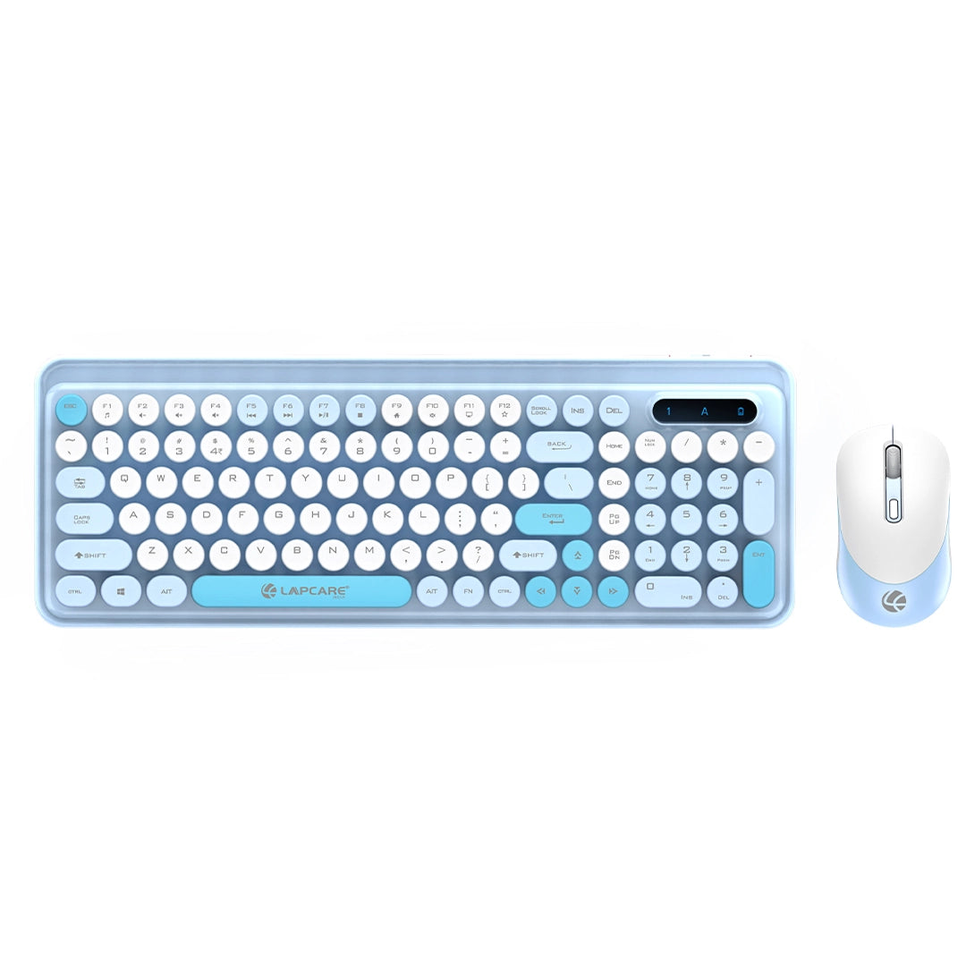 Ramon 1 Wireless Keyboard & Mouse Combo with 12 Multimedia Keys & 3200 DPI Mouse (WL-105)