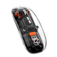 Trendy Plus 2.4G & Dual BT(v3.0 & v5.2) Wireless Mouse With Desktop Lock Key- Black (LWM-801)