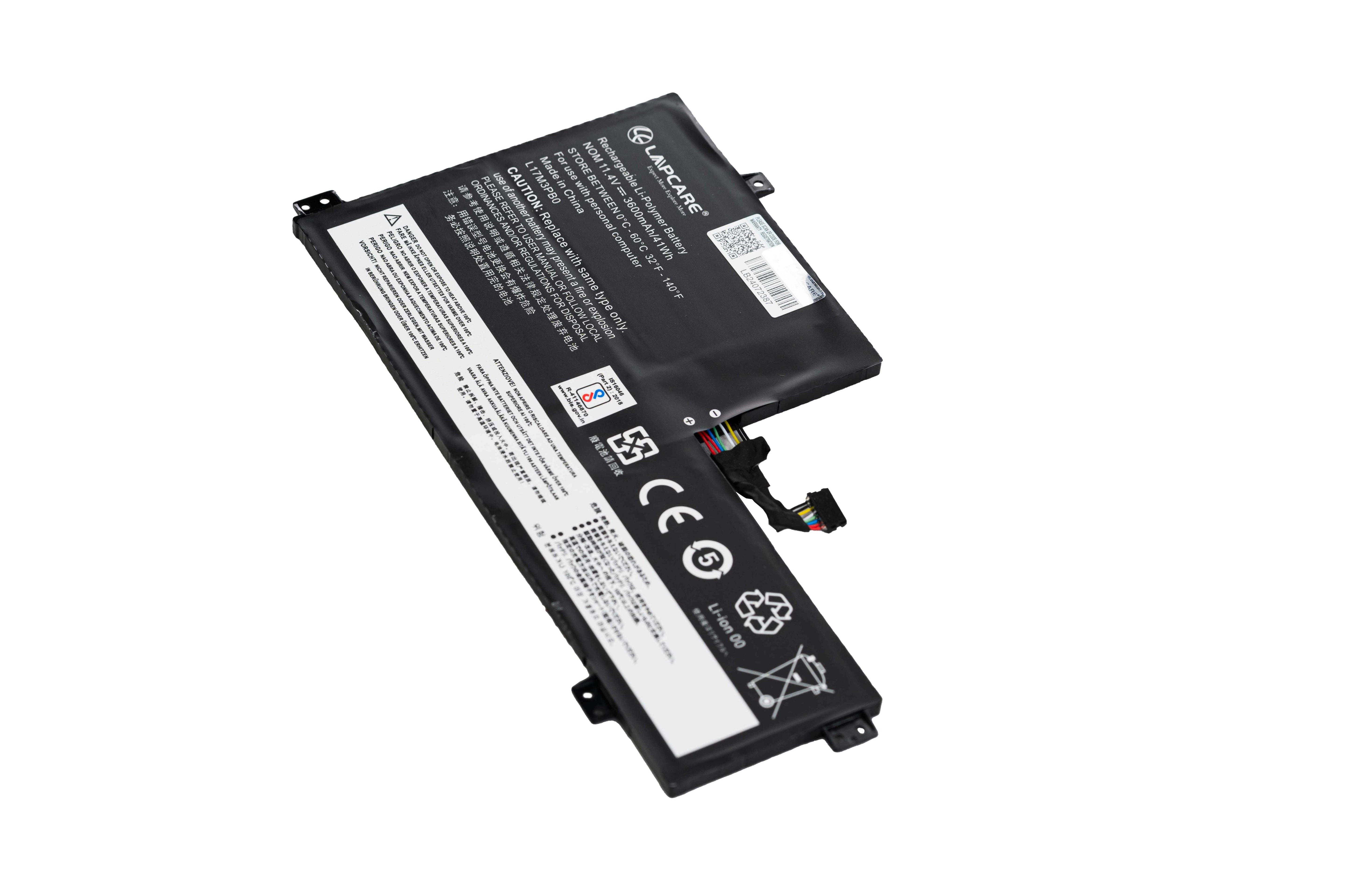 Laptop Compatible Battery For Lenovo Ideapad 330-17ICH, 330-15ICH (L17D3PB0)