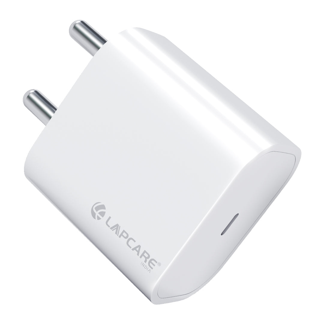 Charge Plus 20W PD Wall Charger | Type-C Fast Charger | Multi-Layer Protection (LQW-332)