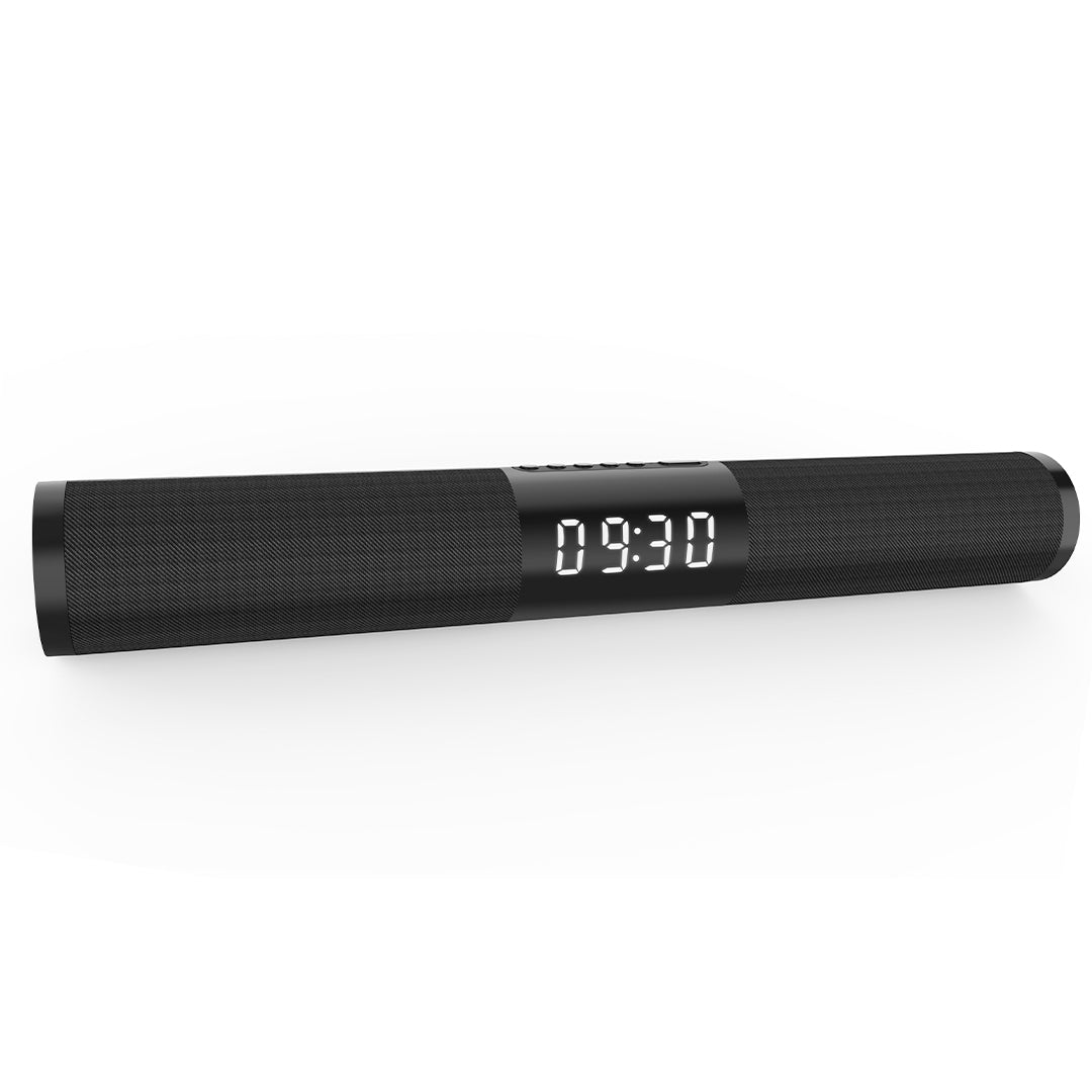 Vibex 30W RMS Multifunction BT Soundbar with Clock, LED Display (LOX-006)