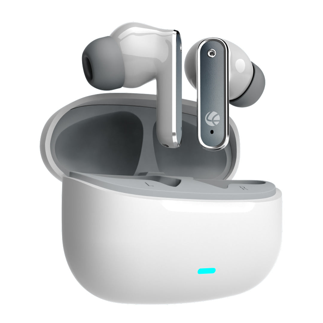 Peps Wireless Earbuds With BT5.3 and 20Hrs Playtime - Grey+White (LBTB-243)