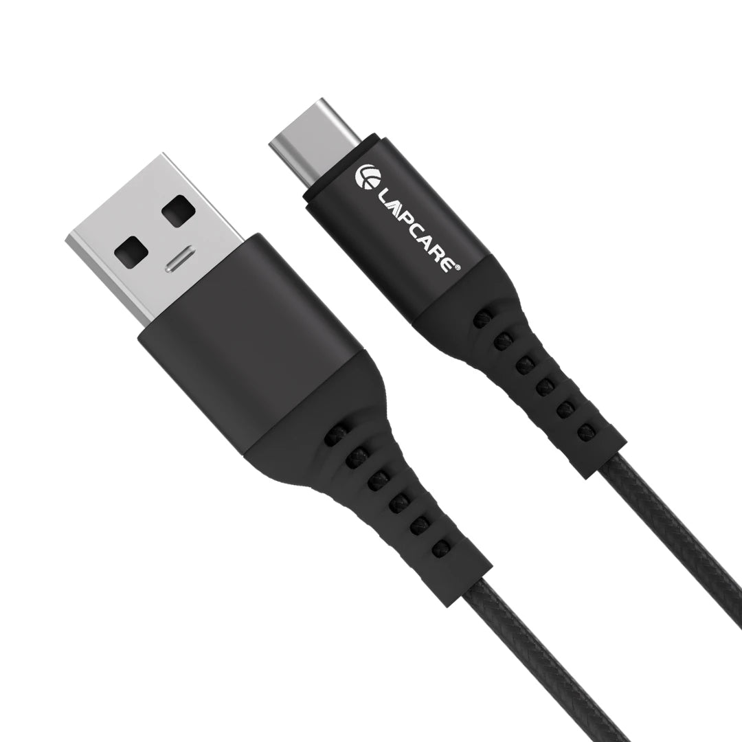Hook 120W USB A to TYPE-C Braied Cable With Metal Shell (LTC-213)