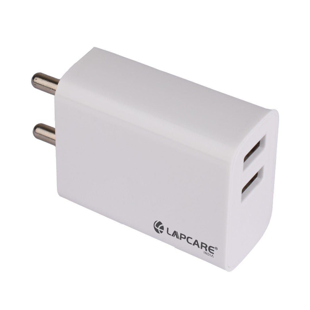 15W Dual USB Quick Wall Charger with micro cable(LOX-099)
