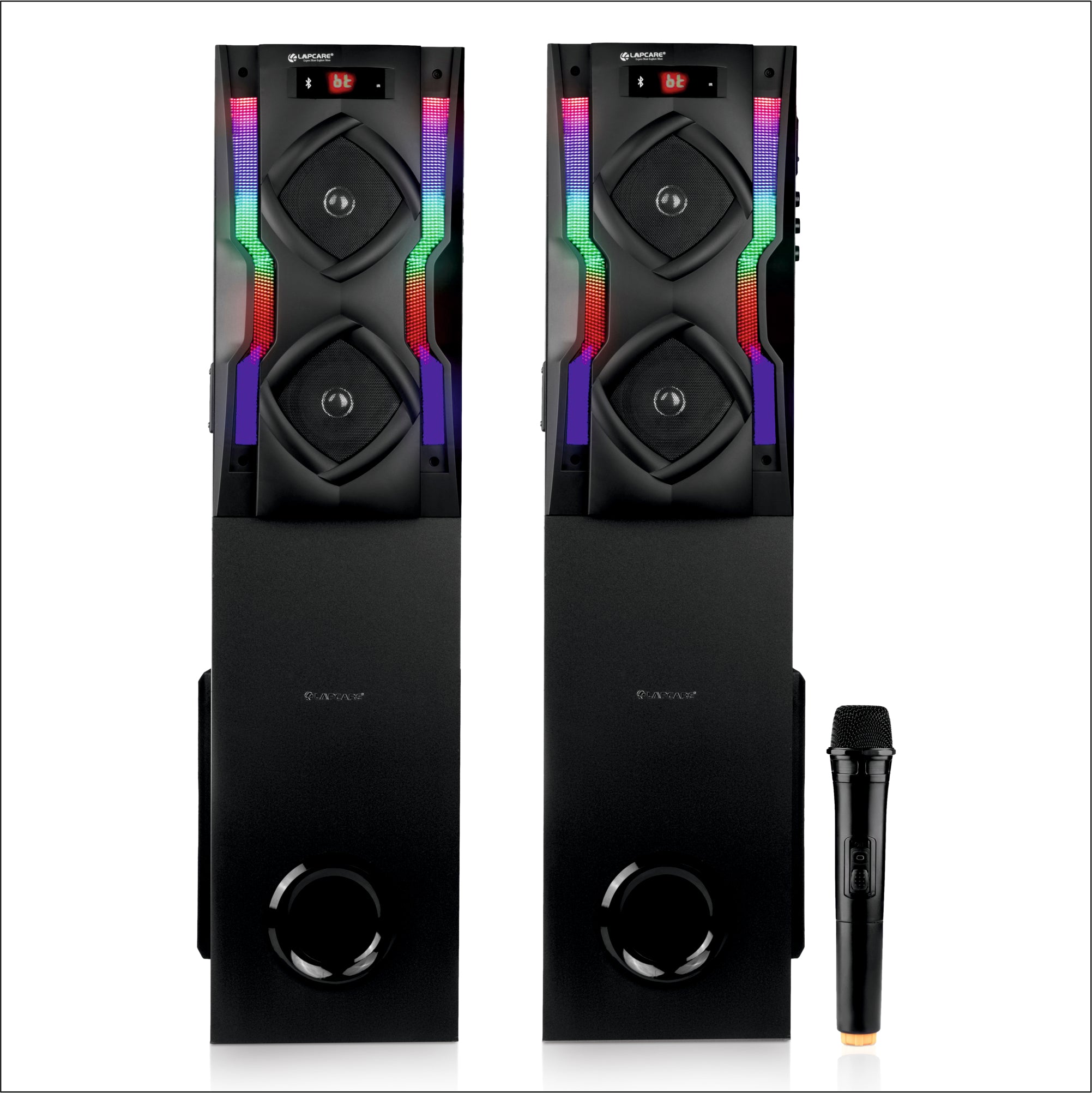 Ramp 160W Dual Tower speakers with Wireless mic (LTS-600)