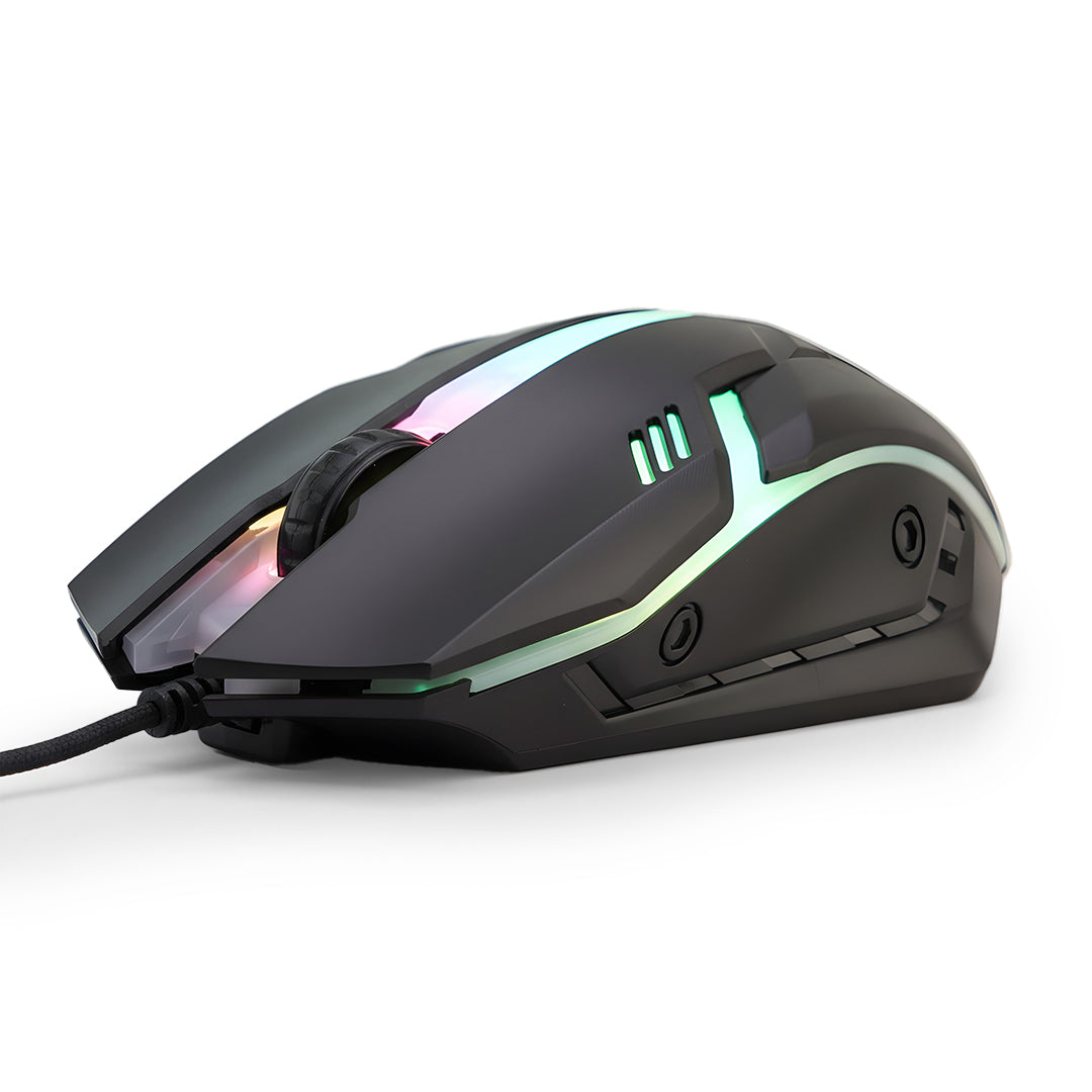 CHAMP Wired Gaming Mouse With 1200 DPI & RGB Breathing Lights (LOX-510)