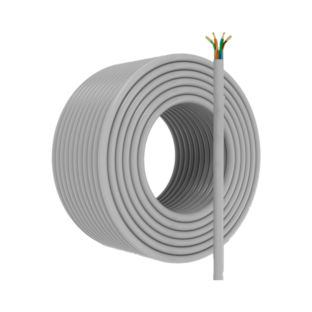 Catman Copper 305 Meters Cat 6E High Quality Indoor Cable - Grey (LCC-714)