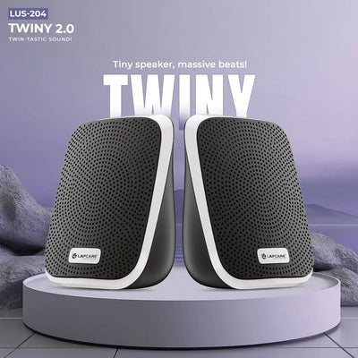 Twiny 2 Computer Speaker White (LUS-204)