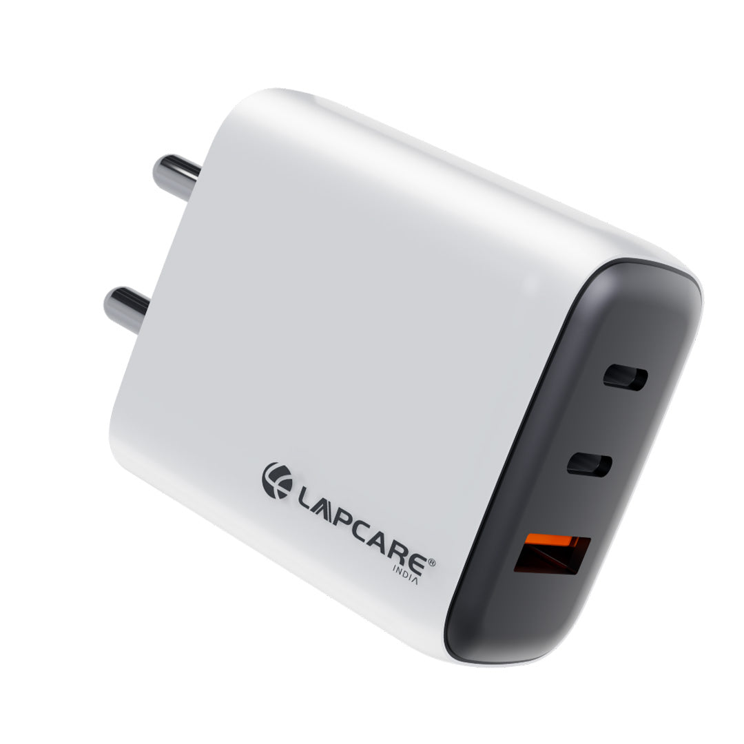 Thumby Trio 65W GaN Fast Charger with Dual PD & USB-A Ports (LQW-359)