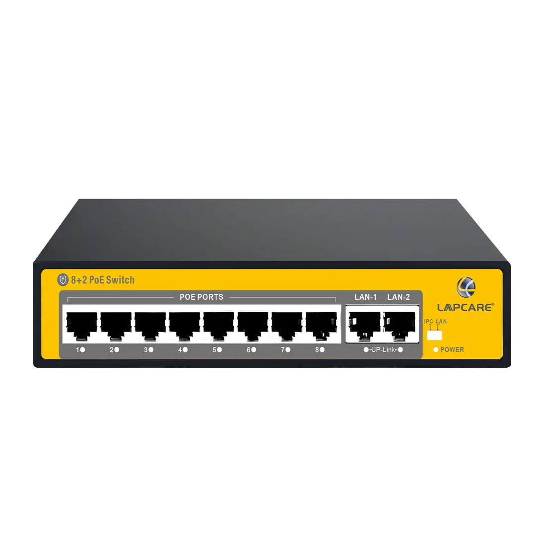 Lapcare Laplink 8+2 POE Switch (LPS82PUN)