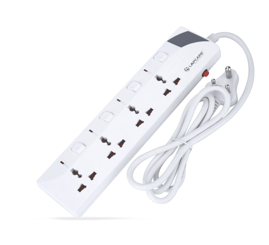4 way extension socket with spike buster 2Mtr cable (LS- 403)
