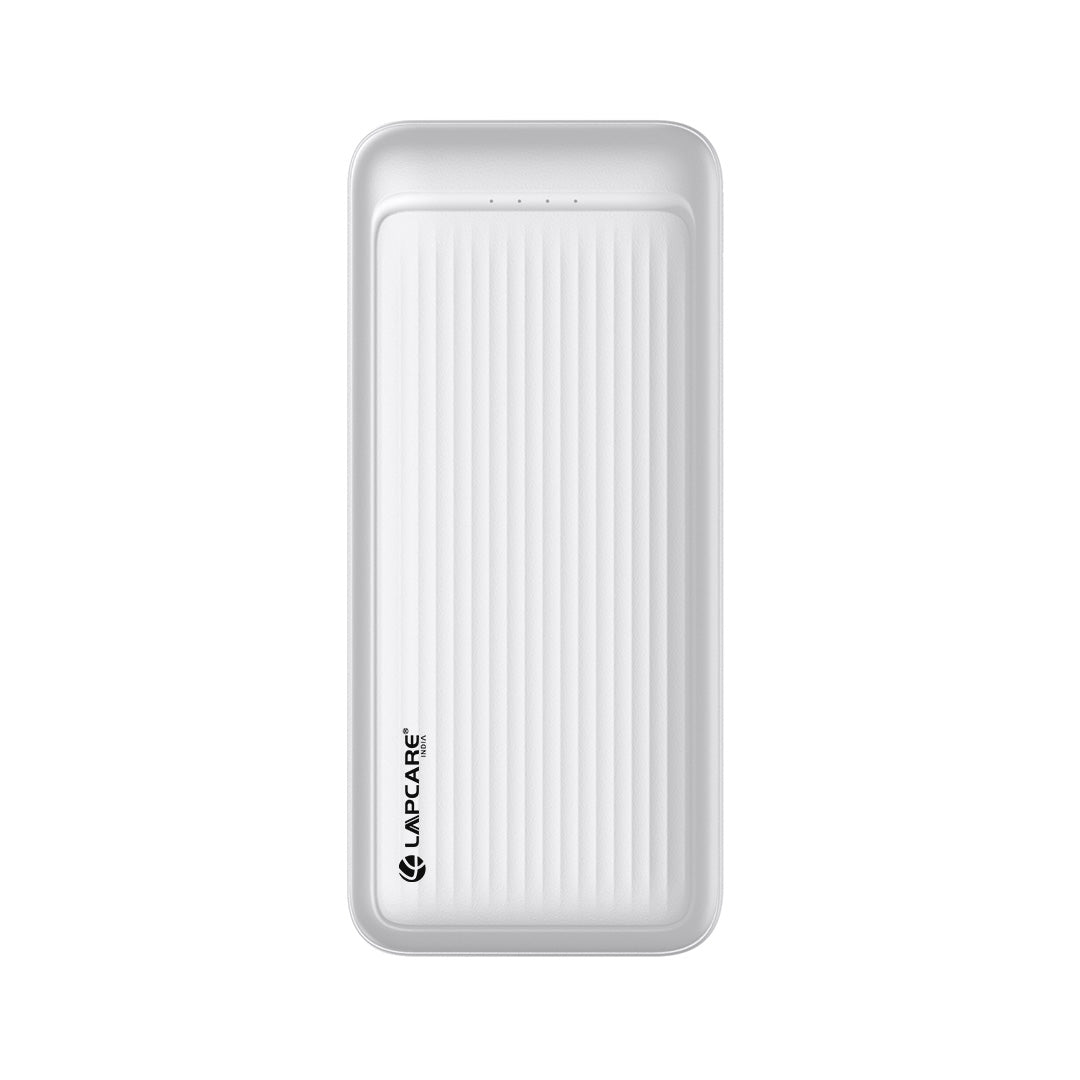 Pacer 10000mAh Portable Power Bank | 22.5W Fast Charging | Multi-Port Design- White- (LOX-223)