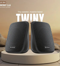 Twiny 2 computer speaker Black (LUS-204)