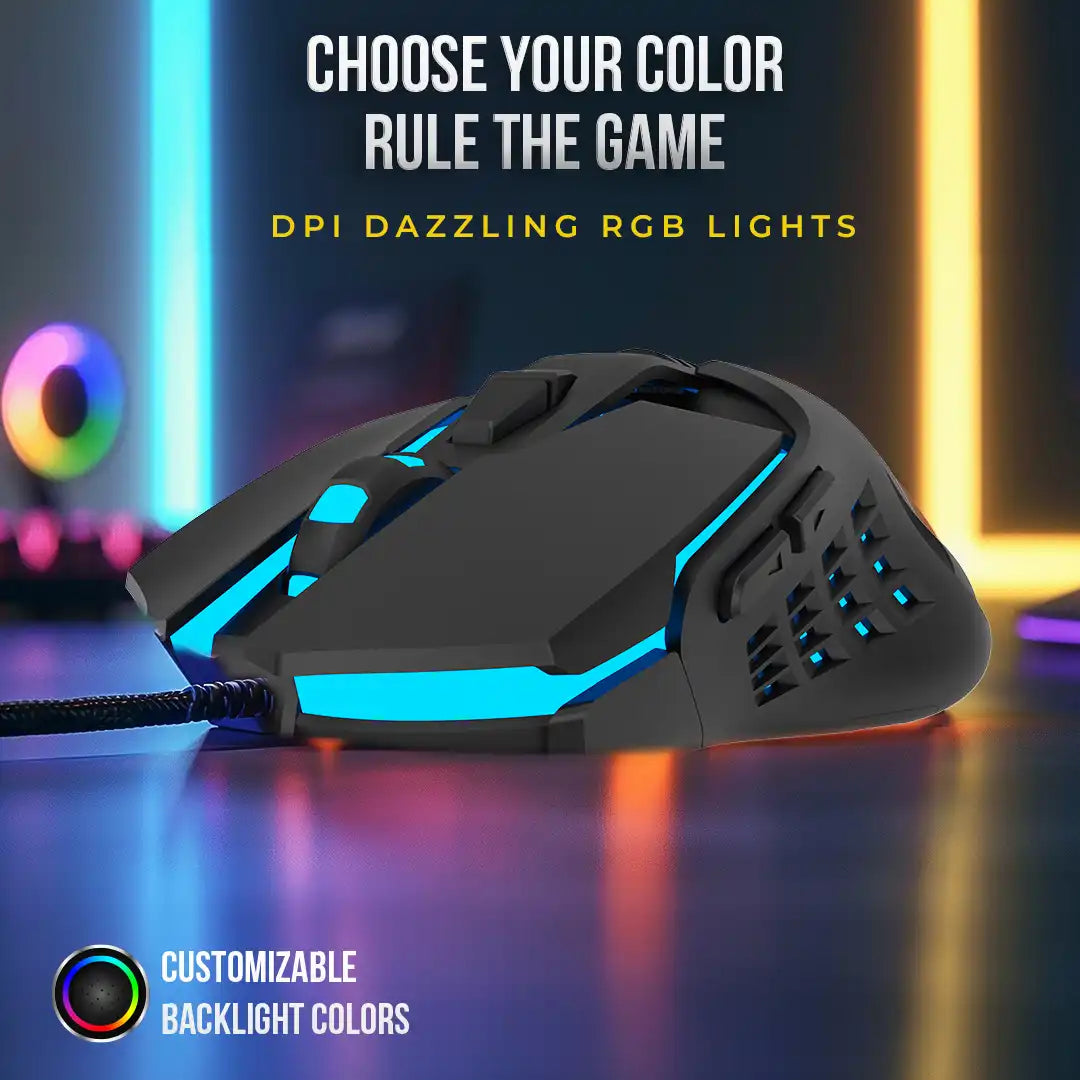 Gamingteck Wire Rd Mouse Gaming Wired Mouse