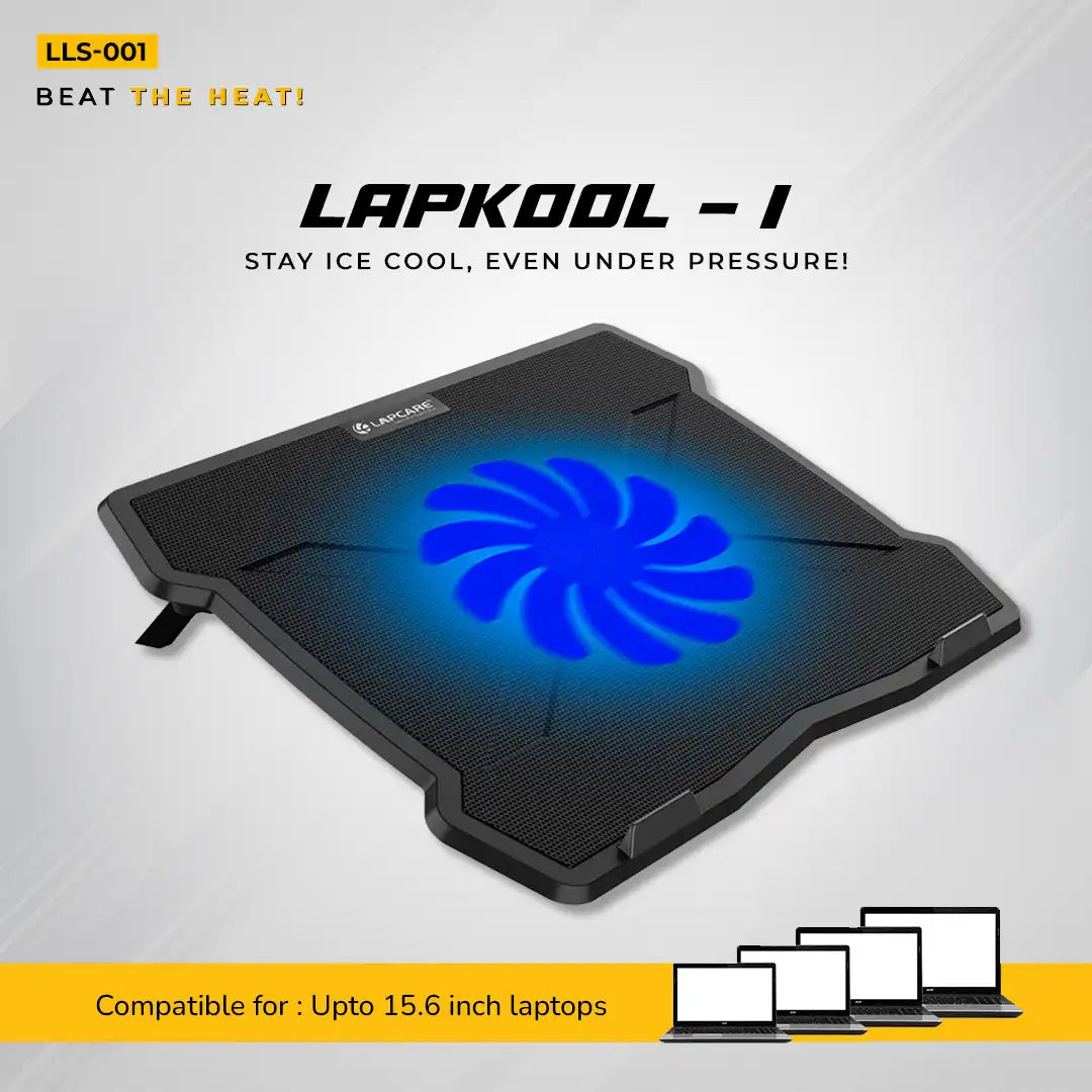 Lapkool 1 Cooling Pad with Single Fan Laptop Stand