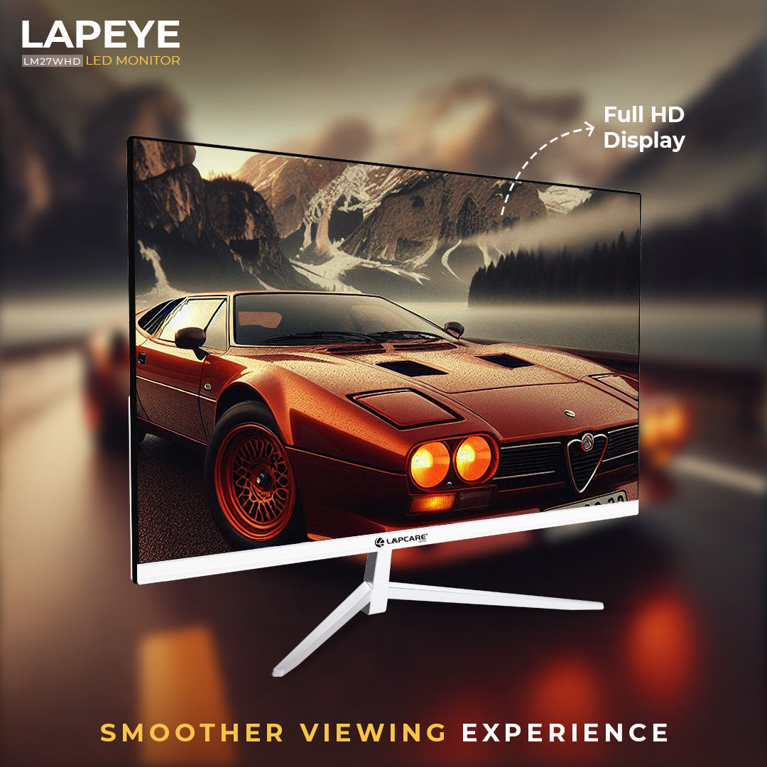 27" LED Monitor (68.58cm) FHD Quality 1920*1080 resolution (LM27WHD)