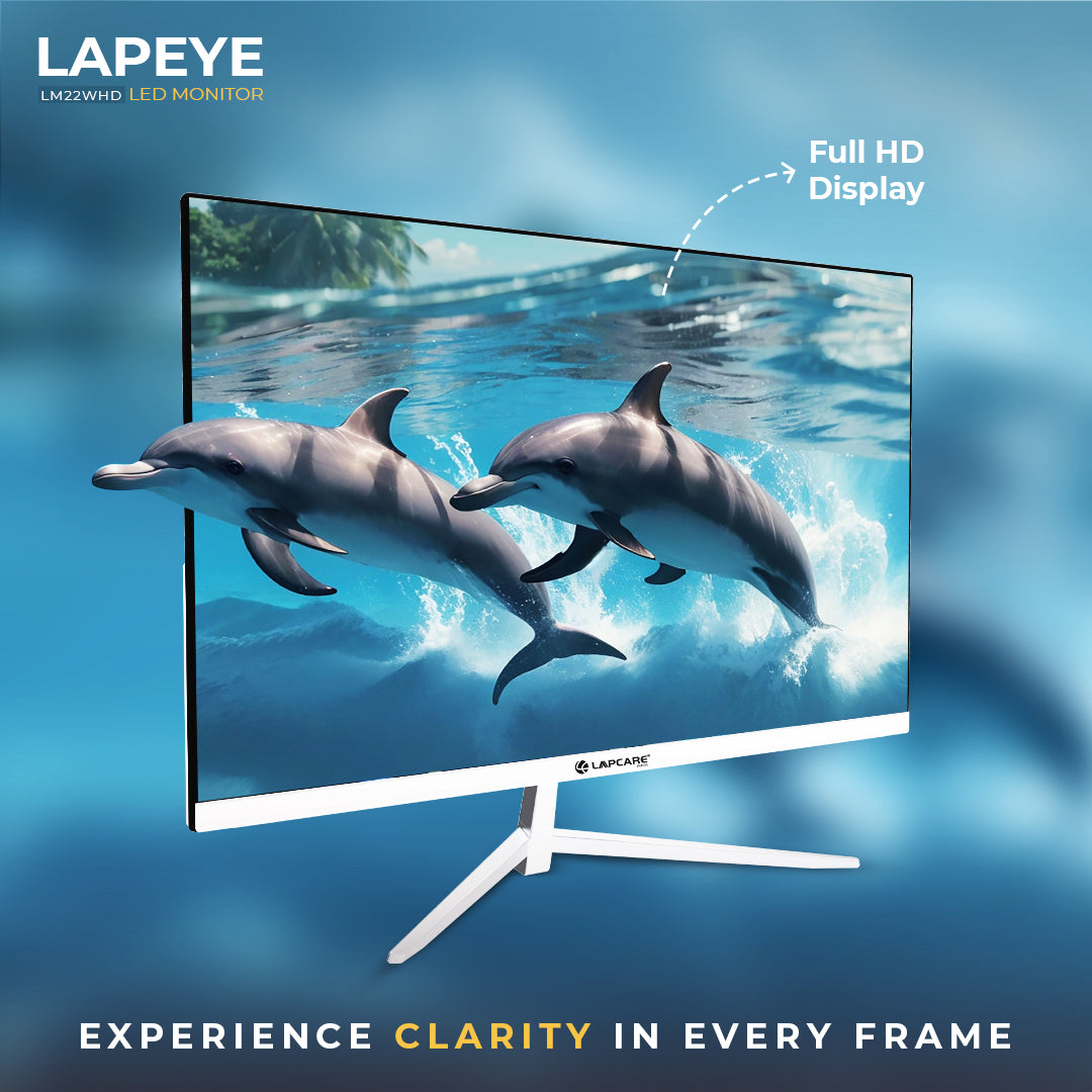 22" LED Monitor - (54.61CM) With Resolution 1920*1080 & 60Hz (LM22WHD)