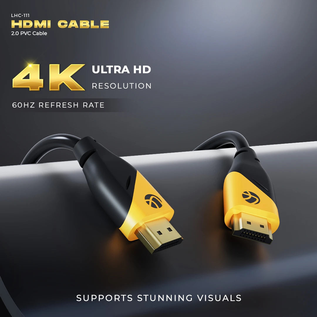 Lapcare HDMI 2.0 PVC Cable 5M (LHC-111)