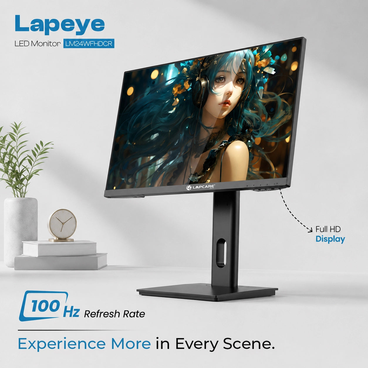 LAPEYE 24 Inch FHD LED Monitor