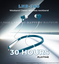WOOBAND Classic Wireless neckband Green (LNB-390)