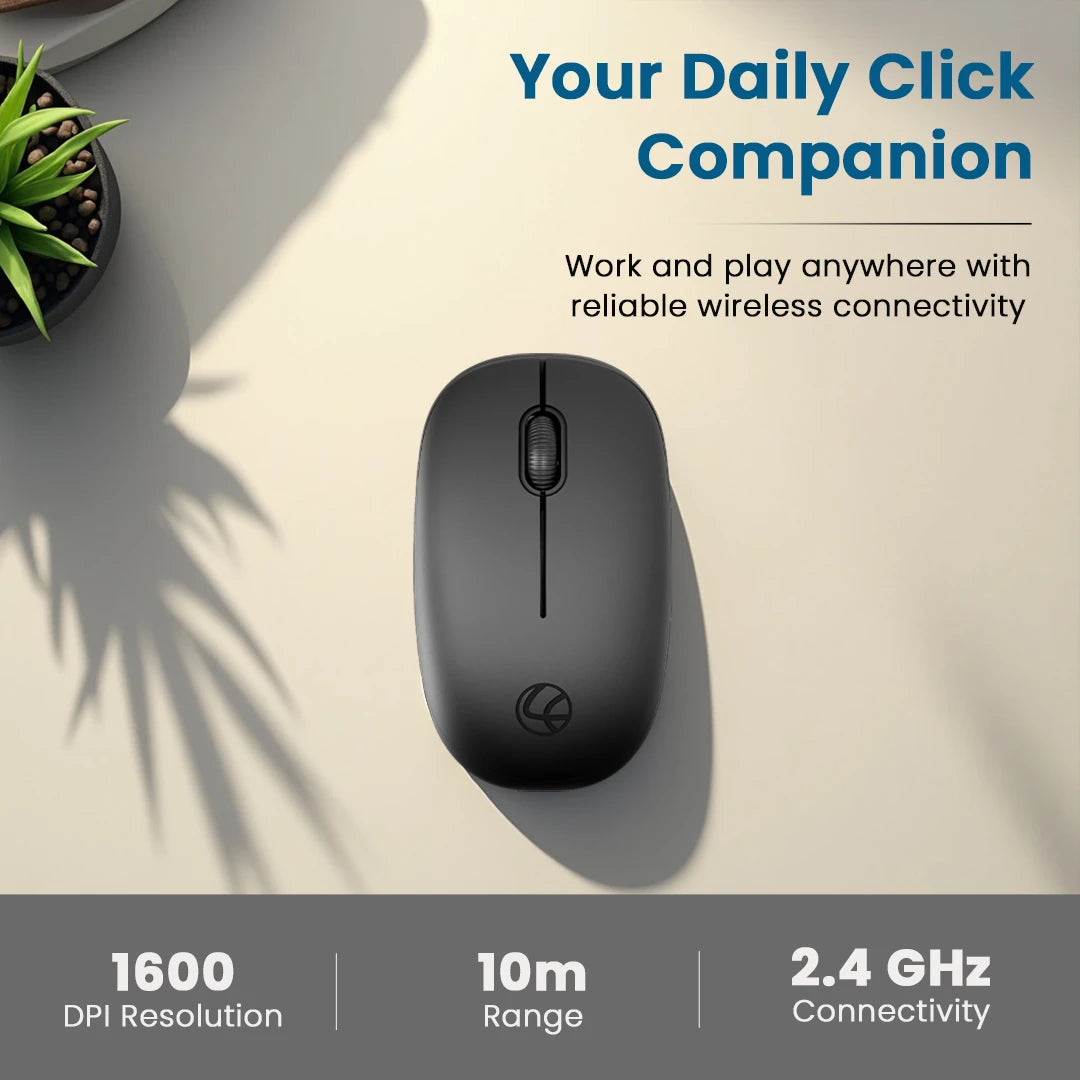 Safari III R Wireless Mouse Black (Ind)